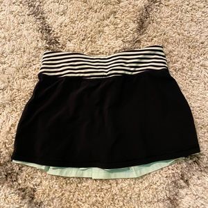 lululemon athletica Black and White Skirt